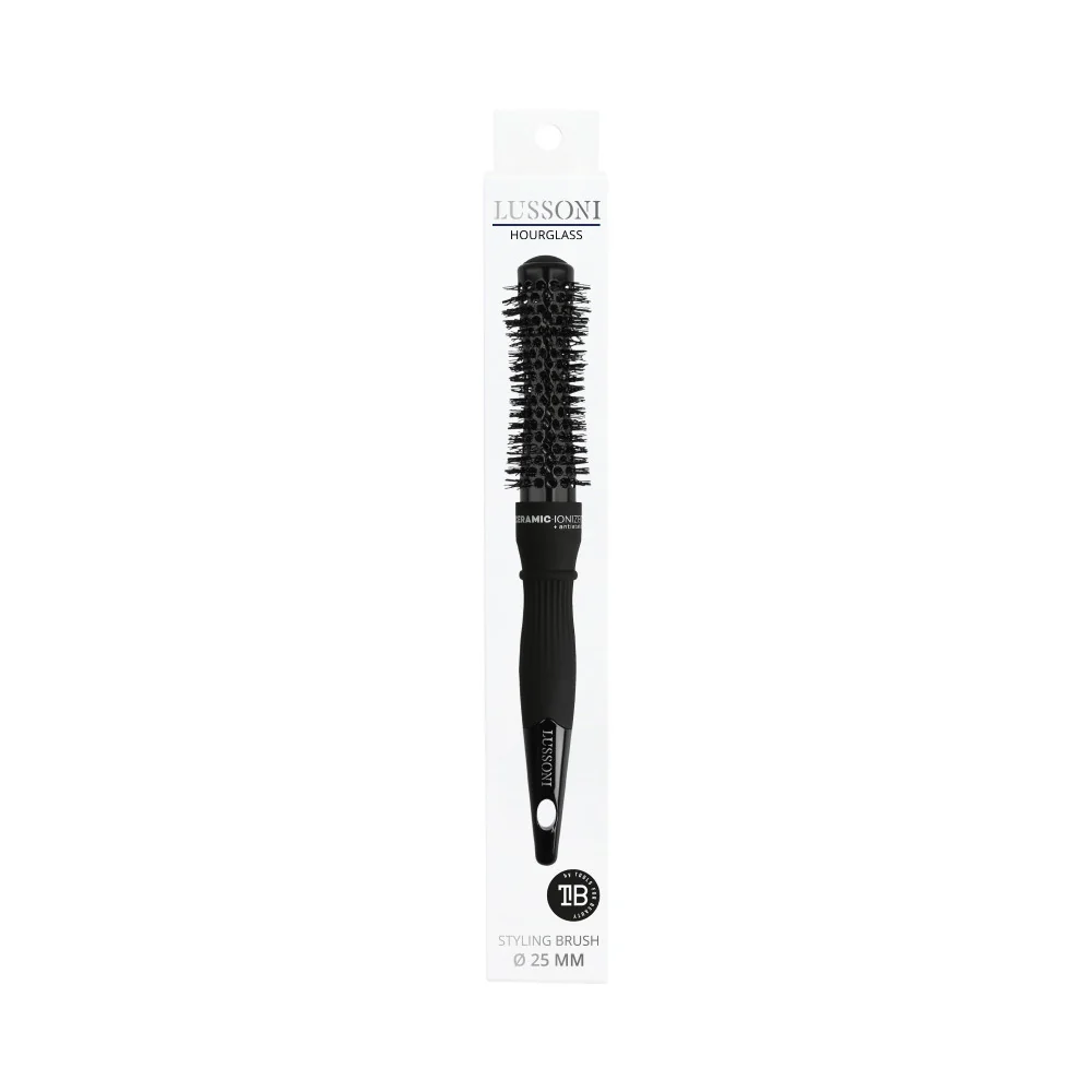 Lussoni Haircare Brush Hourglasses Styling 25mm - spazzola a clessidra - Image 4