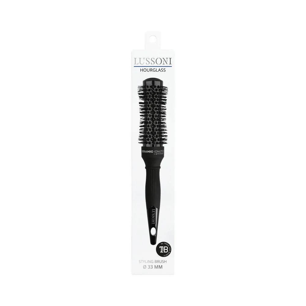 Lussoni Haircare Brush  Hourglasses Styling 33mm - spazzola a clessidra - Image 4
