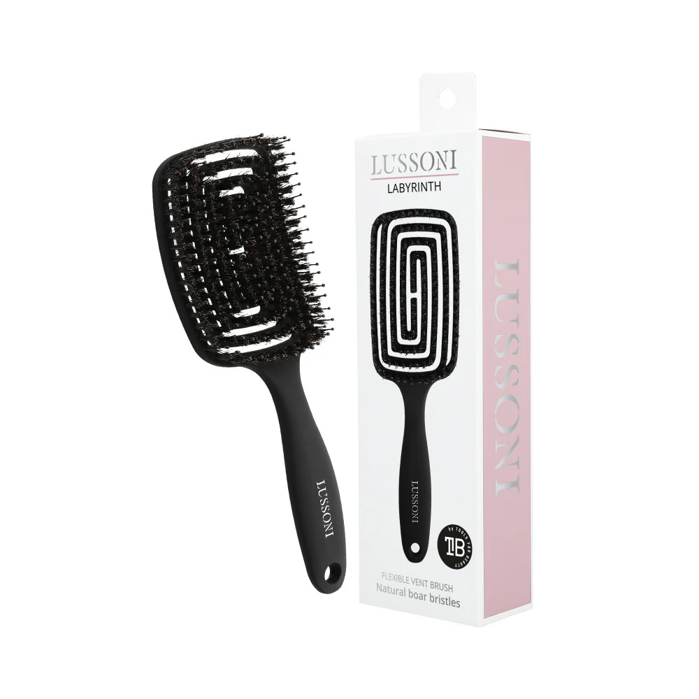 Lussoni Haircare  Brush Labyrinth Large Natural - spazzola districante - Image 4