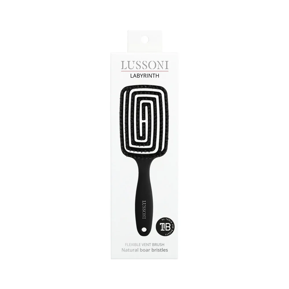Lussoni Haircare  Brush Labyrinth Large Natural - spazzola districante - Image 5