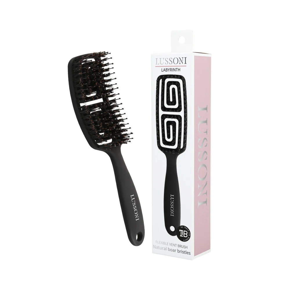 Lussoni Haircare  Brush Labyrinth Small Natural - spazzola districante - Image 4