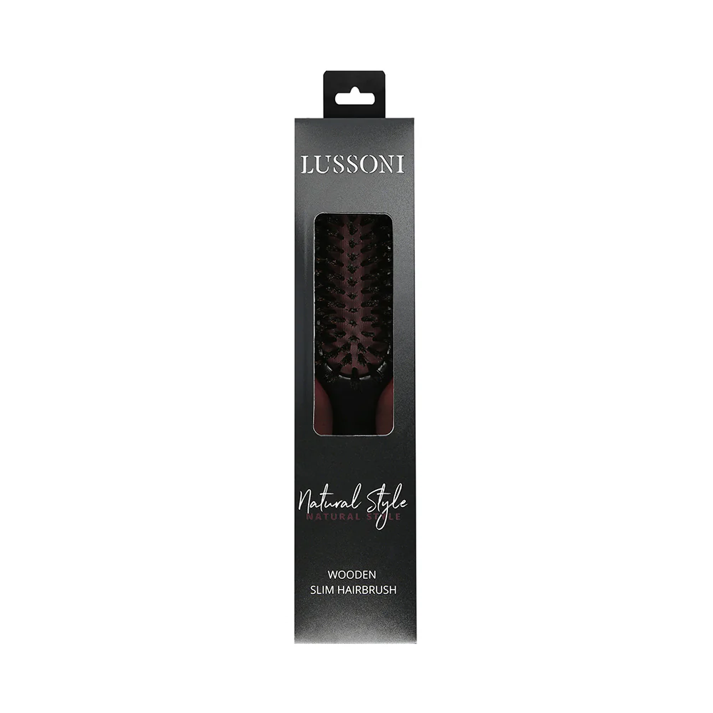 Lussoni Haircare Brush Natural Style Slim - spazzola sottile - Image 2