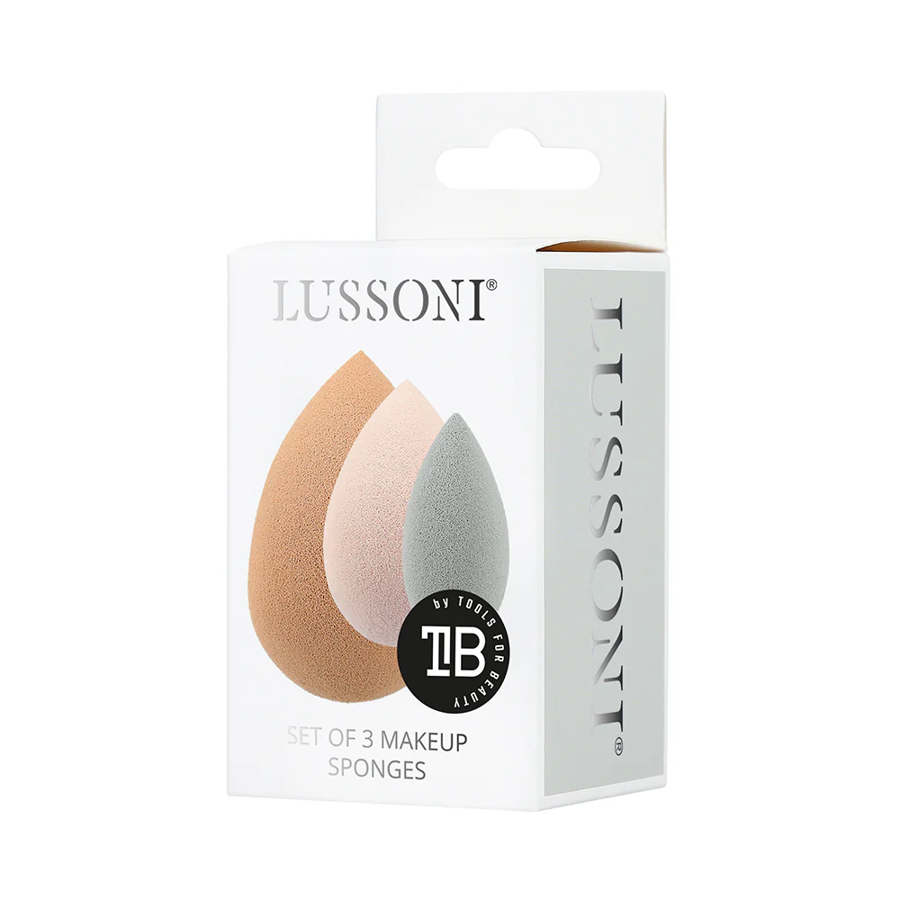 Lussoni Makeup Sponges 3pz - spugne make up a goccia - Image 3