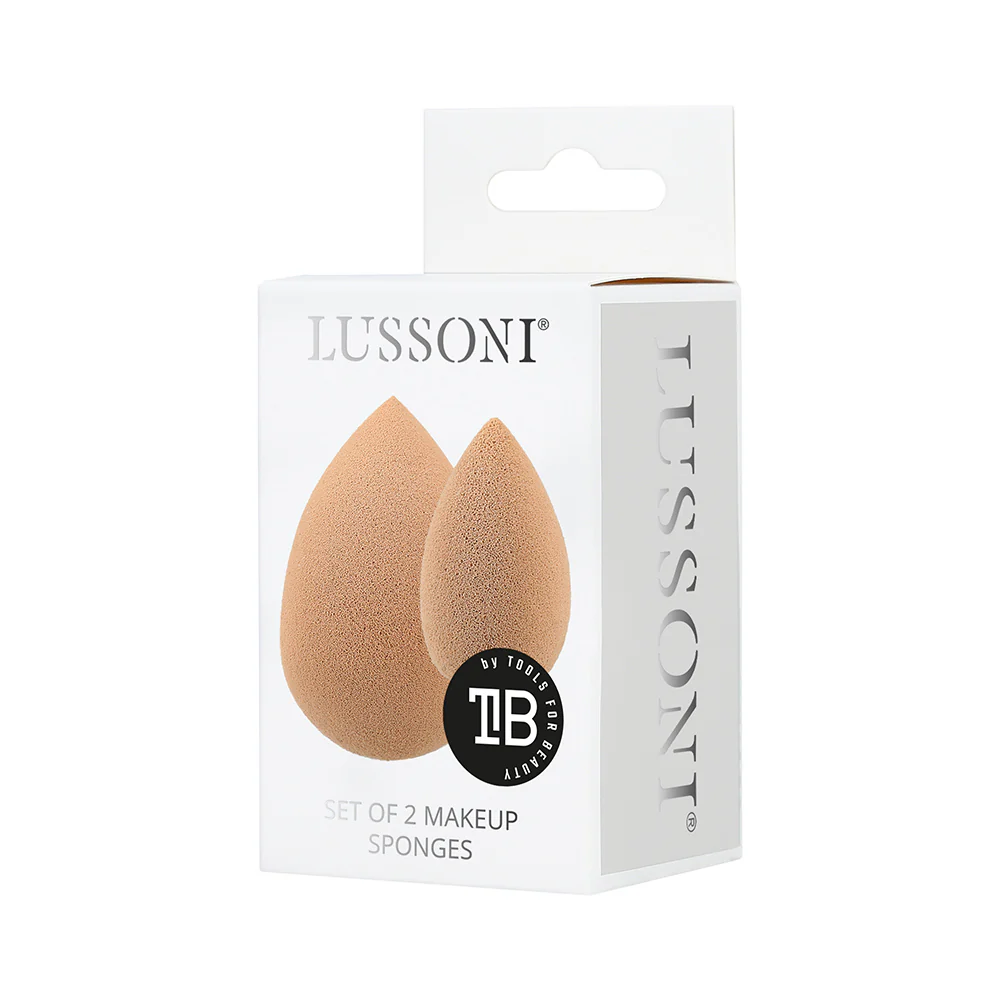 Lussoni Makeup Sponges Mini and Large 2pz - spugne make up a goccia - Image 3