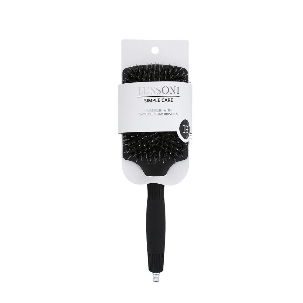 Lussoni Paddle Hair Brush Mixed Bristle - spazzola piatta a setole miste - Image 4
