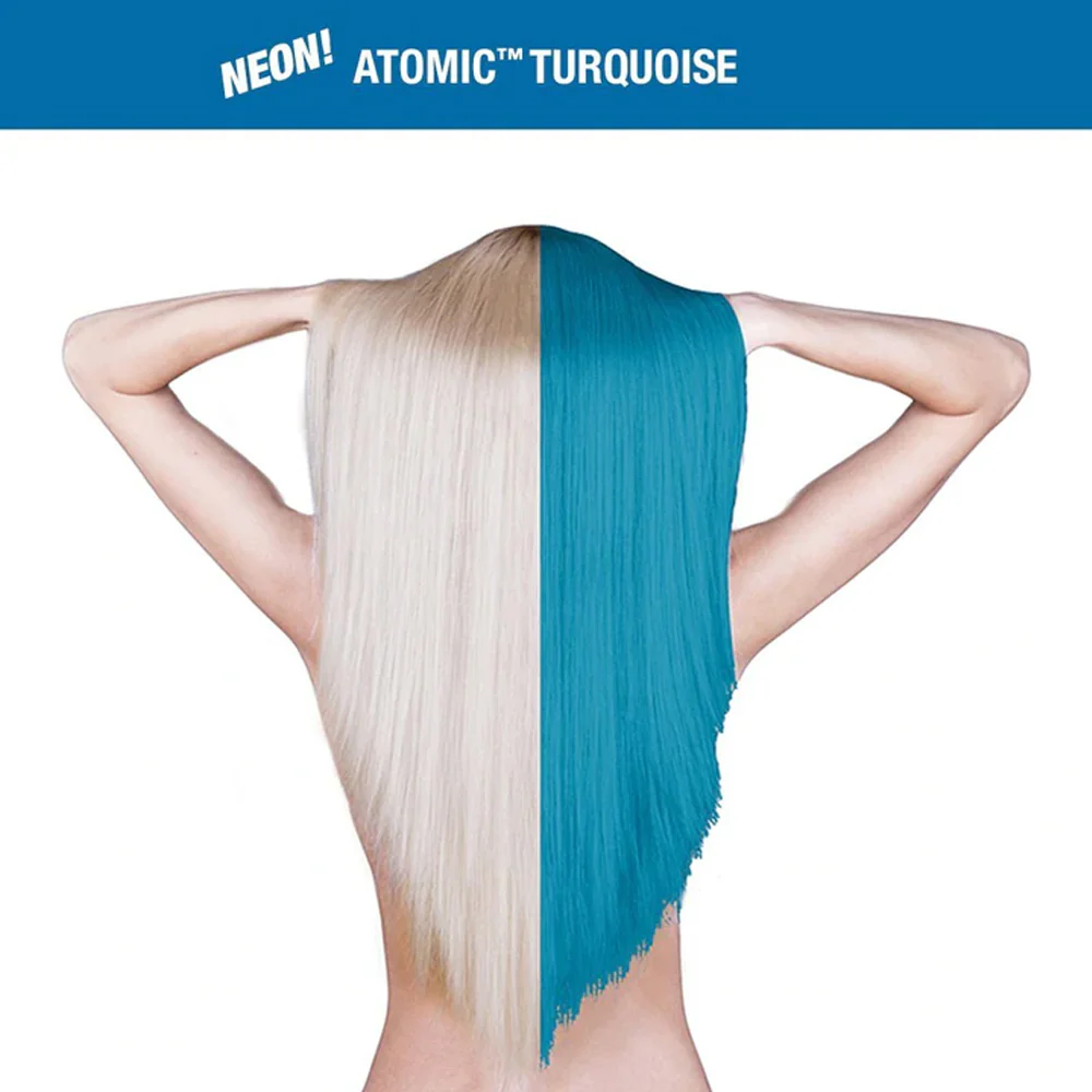 Manic Panic Amplified Cream Formula Atomic Turquoise 118ml - colore semipermanente a lunga durata - Image 3