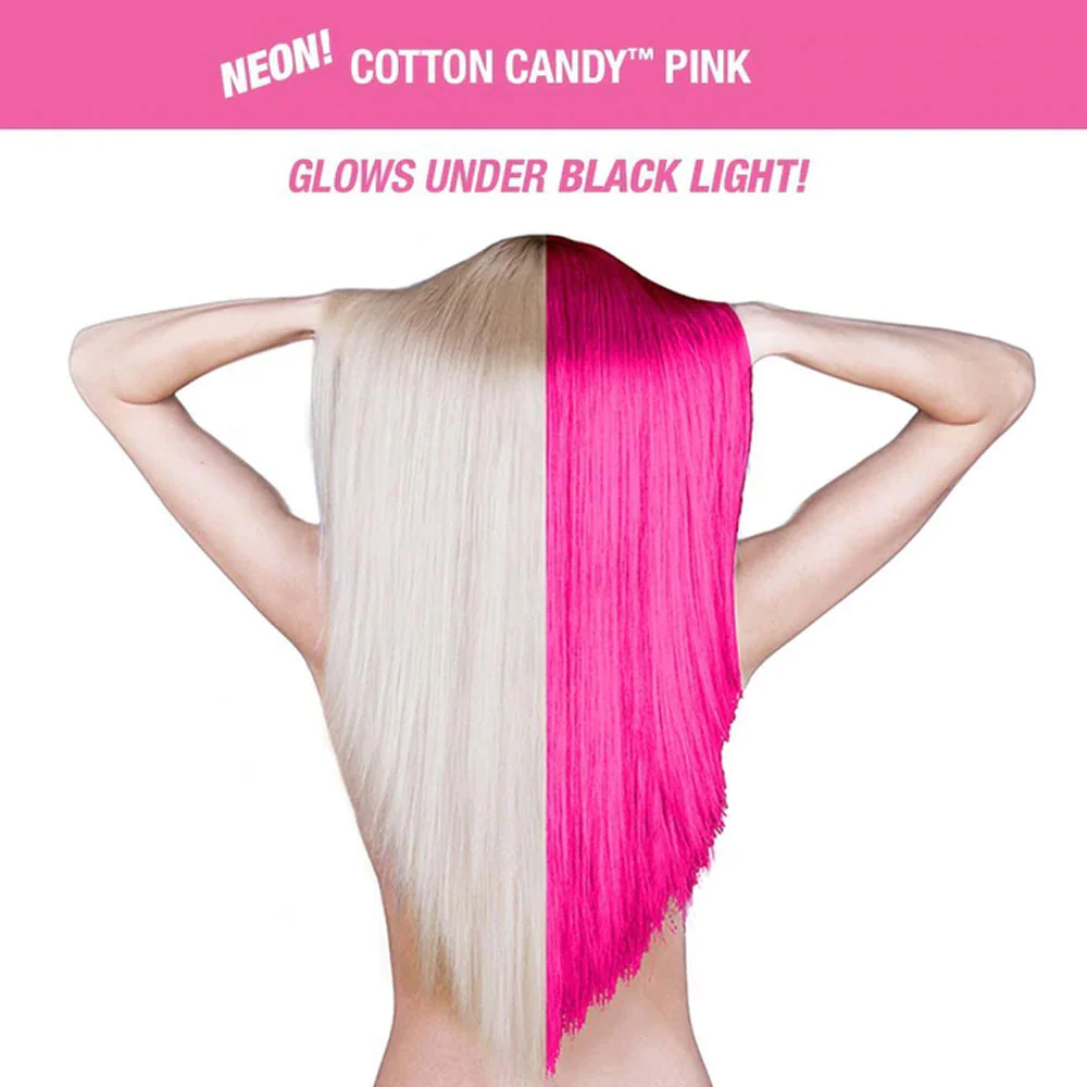 Manic Panic Amplified Cream Formula Cotton Candy Pink 118ml - colore semipermanente a lunga durata - Image 3