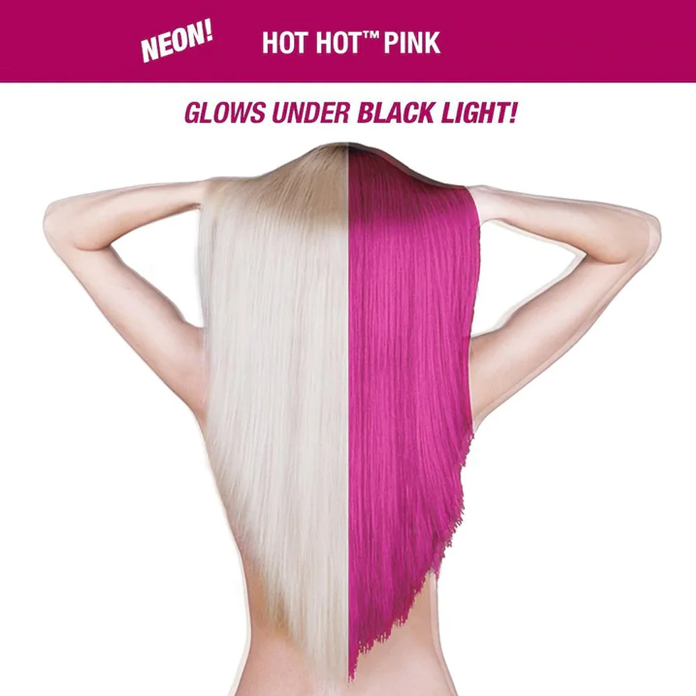 Manic Panic Amplified Cream Formula Hot Hot Pink 118ml - colore semipermanente a lunga durata - Image 3