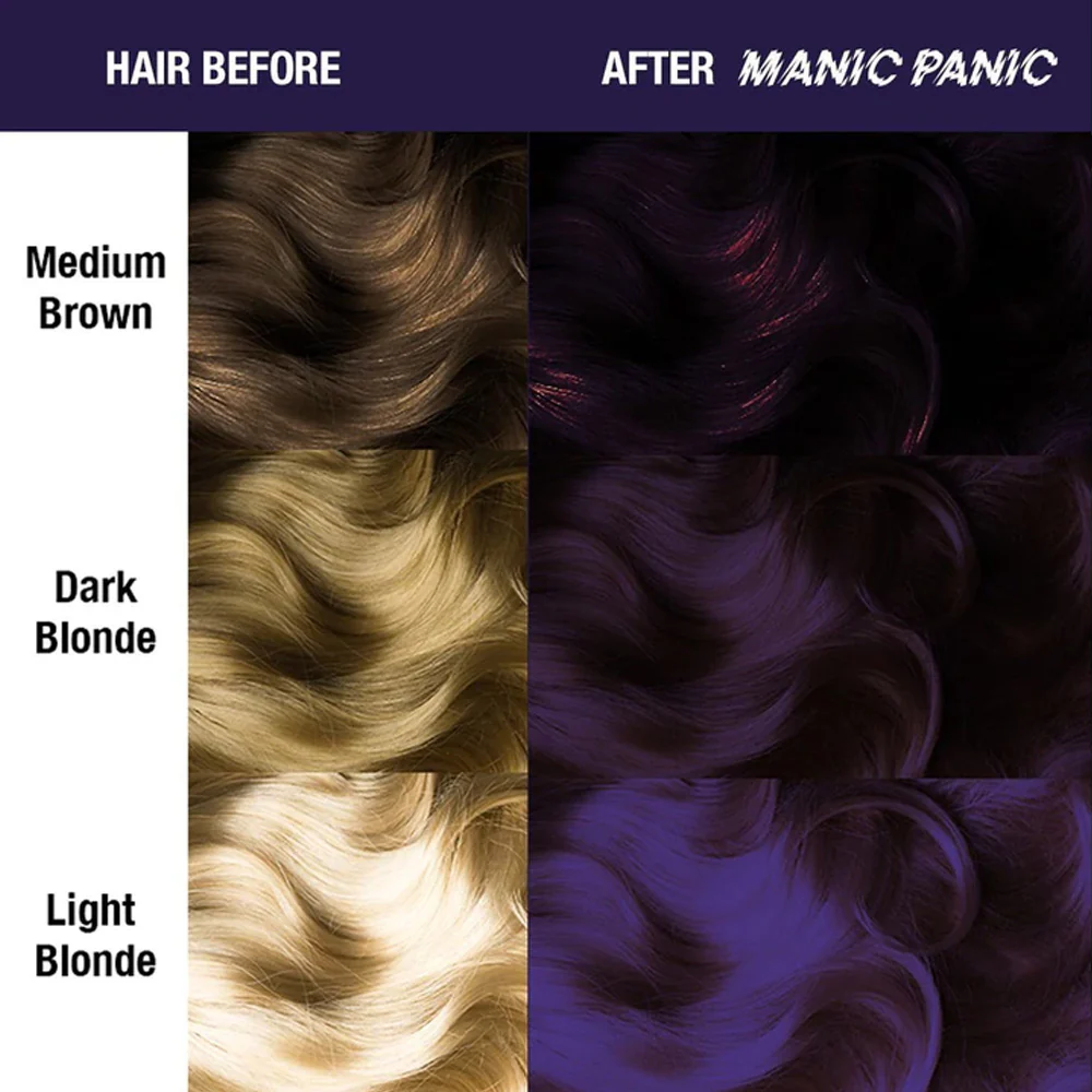 Manic Panic Classic High Voltage Purple Haze Classic Creme 118ml - crema colorante semi-permanente - Image 2