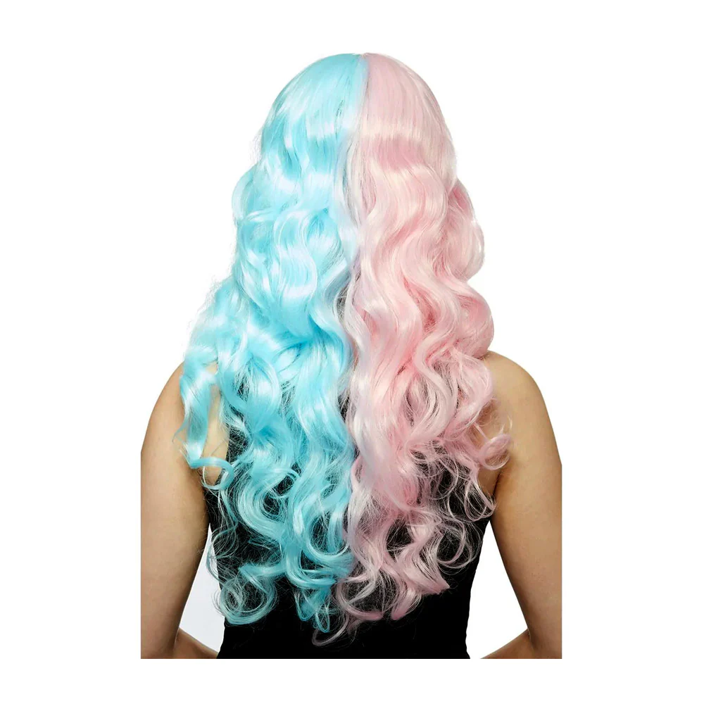 Manic Panic Cotton Candy Angel Siren Wig - parrucca azzurro rosa pastello - Image 3
