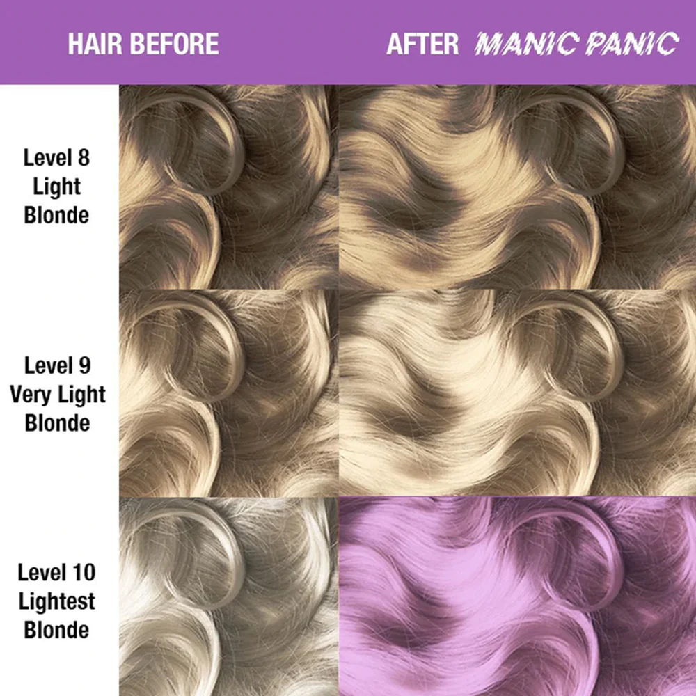 Manic Panic CreamTones Velvet Violet 118ml - crema colorante semi-permanente - Image 2
