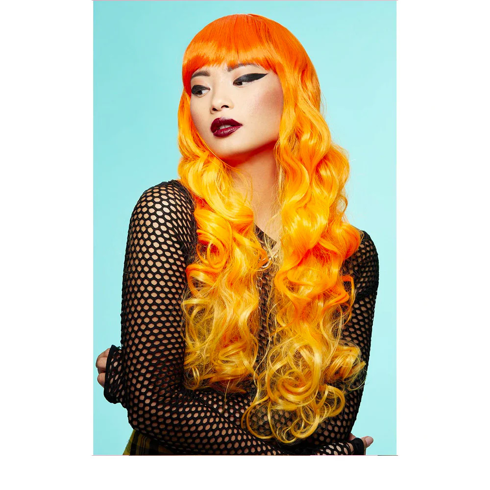 Manic Panic Psychedelic Sunrise Siren Wig  - parrucca  color arancione - Image 2