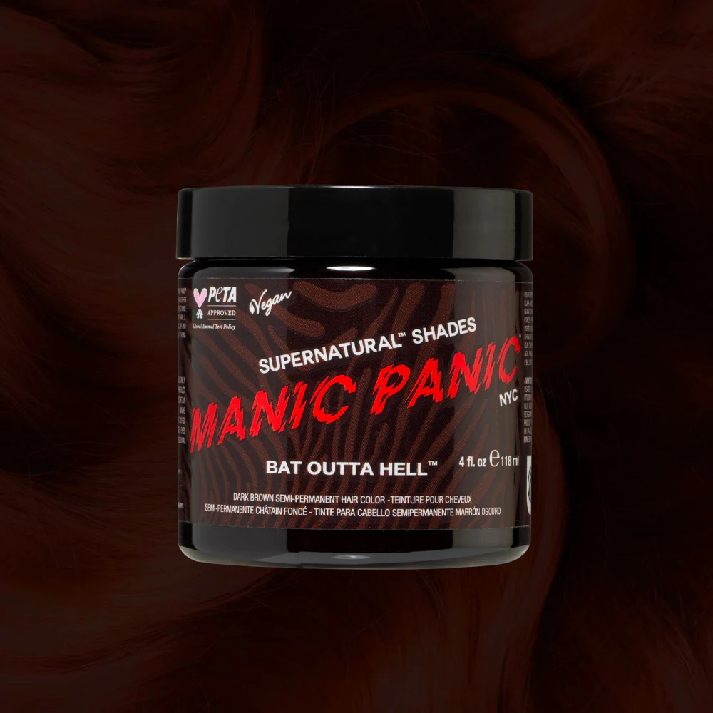 Manic Panic Supernaturals Bat Outta Hell 118ml - crema colorante semi permanente - Image 2