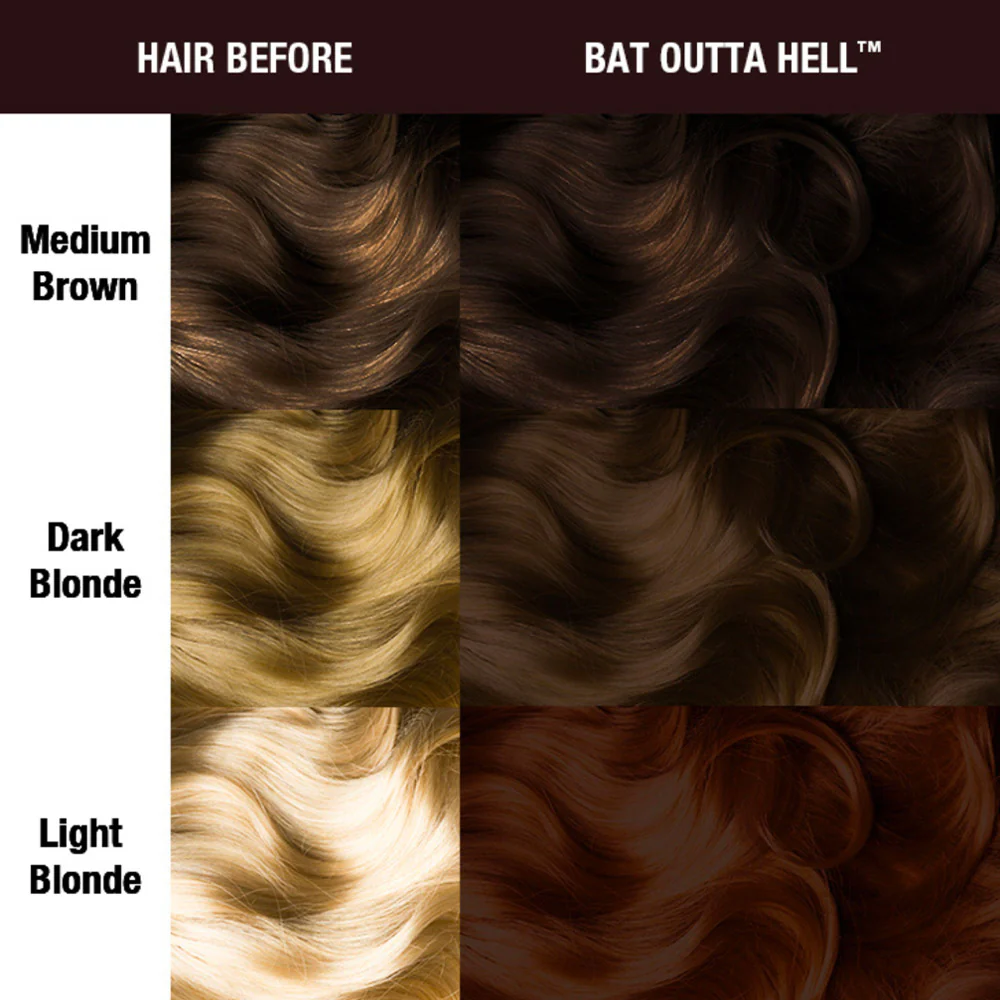 Manic Panic Supernaturals Bat Outta Hell 118ml - crema colorante semi permanente - Image 3