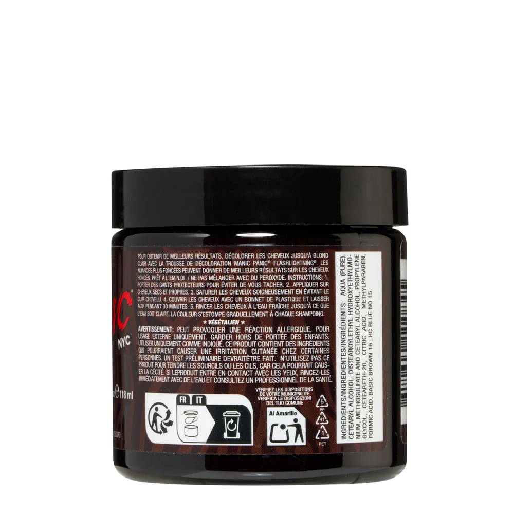 Manic Panic Supernaturals Bat Outta Hell 118ml - crema colorante semi permanente - Image 5