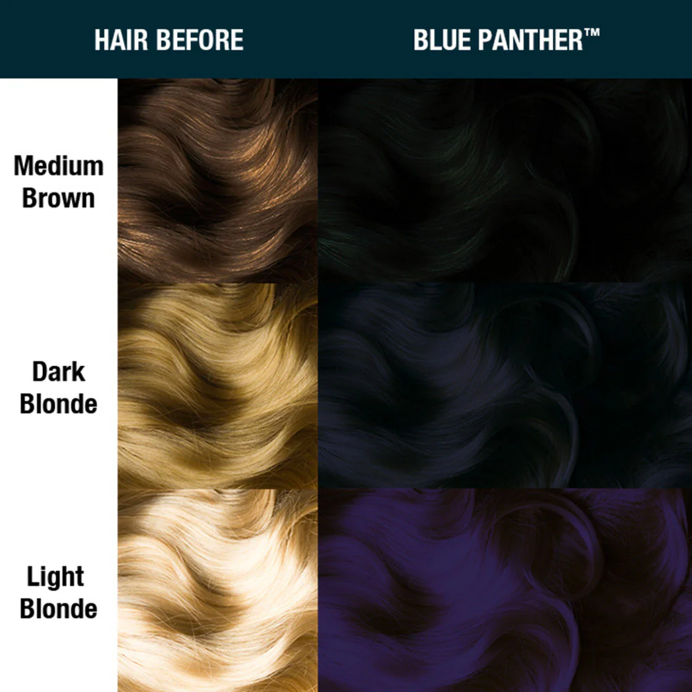 Manic Panic Supernaturals Blue Panther 118ml - crema colorante semipermanente - Image 3