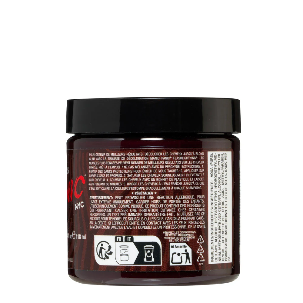 Manic Panic Supernaturals Cattail 118ml  - crema colorante semi permanente - Image 5