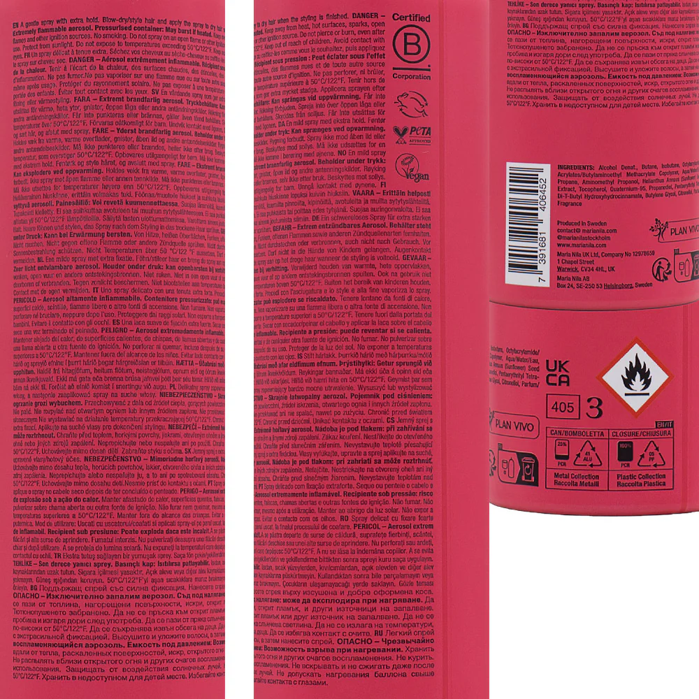 Maria Nila Extreme Spray 300ml - spray tenuta extra forte - Image 3