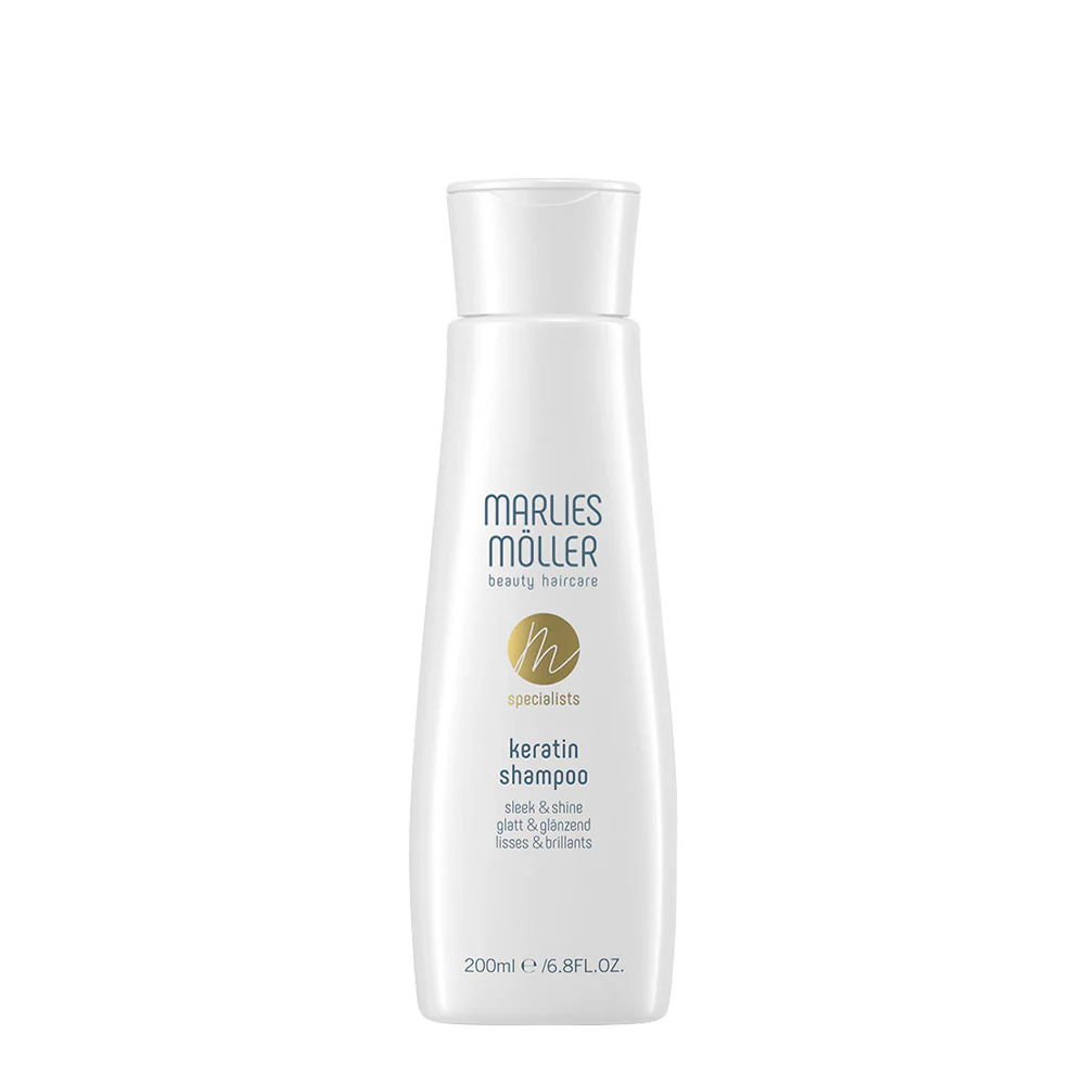 Marlies Möller Keratin Shampoo 200ml - shampoo ristrutturante anti crespo