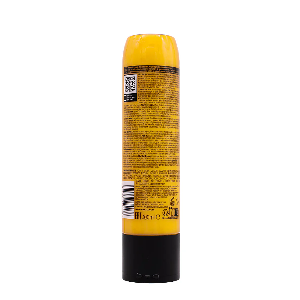 Matrix A Curl Can Dream Weightless Moisture Conditioner 300ml - balsamo capelli mossi - Image 4