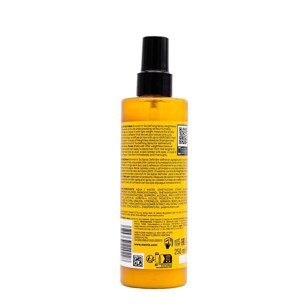 Matrix A Curl Can Dream Leave-In 250ml - trattamento leave-in capelli mossi - Image 4