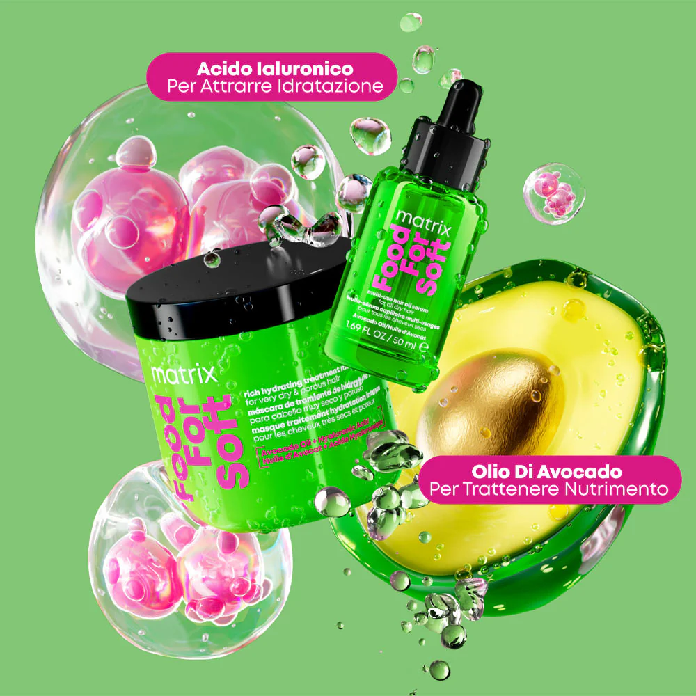 Matrix Haircare Food For Soft Mask 75ml - maschera idratante capelli secchi e porosi - Image 5