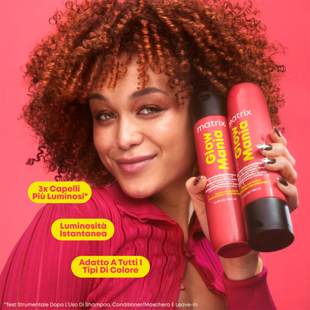Matrix Haircare Glow Mania Conditioner 300ml - balsamo capelli spenti e colorati - Image 3