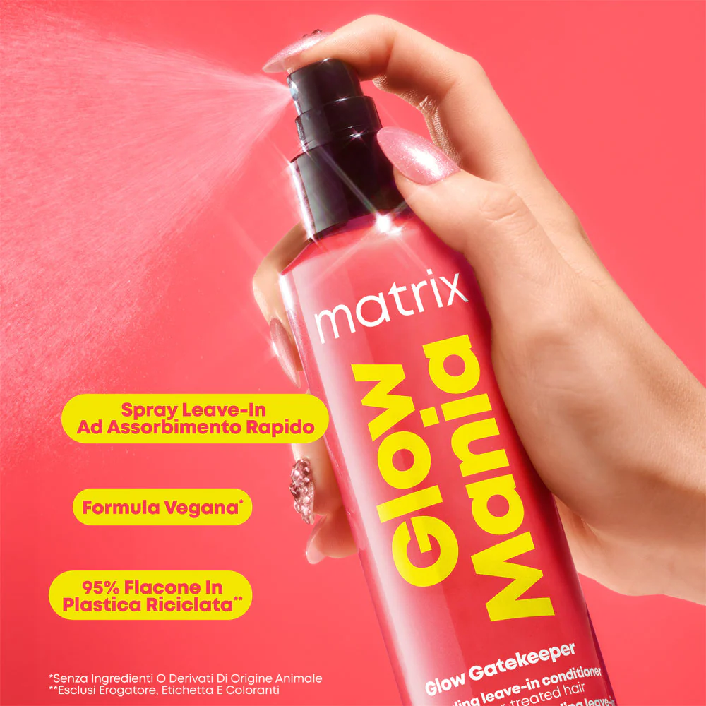Matrix Haircare Glow Mania Leave In 250ml - trattamento leave-in capelli spenti e colorati - Image 6