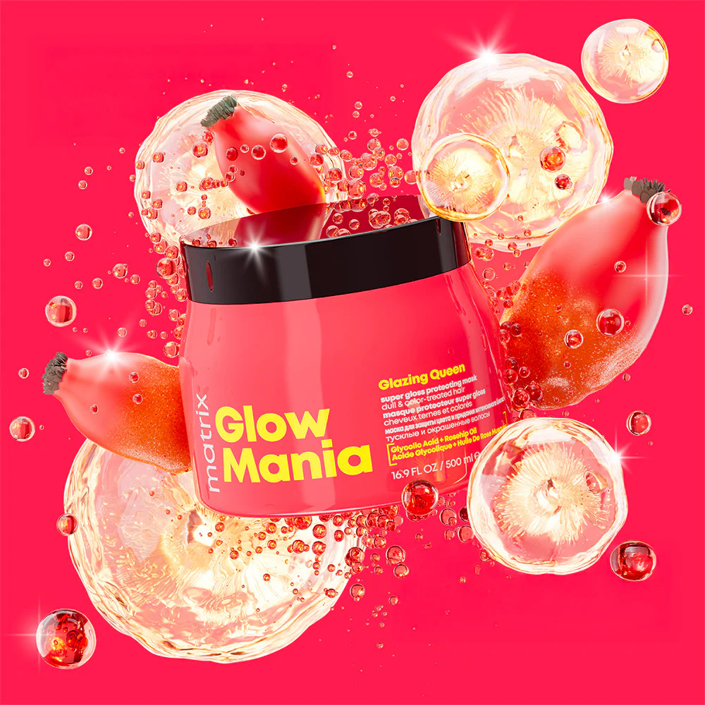 Matrix Haircare Glow Mania Mask 500ml - maschera capelli spenti e colorati - Image 2