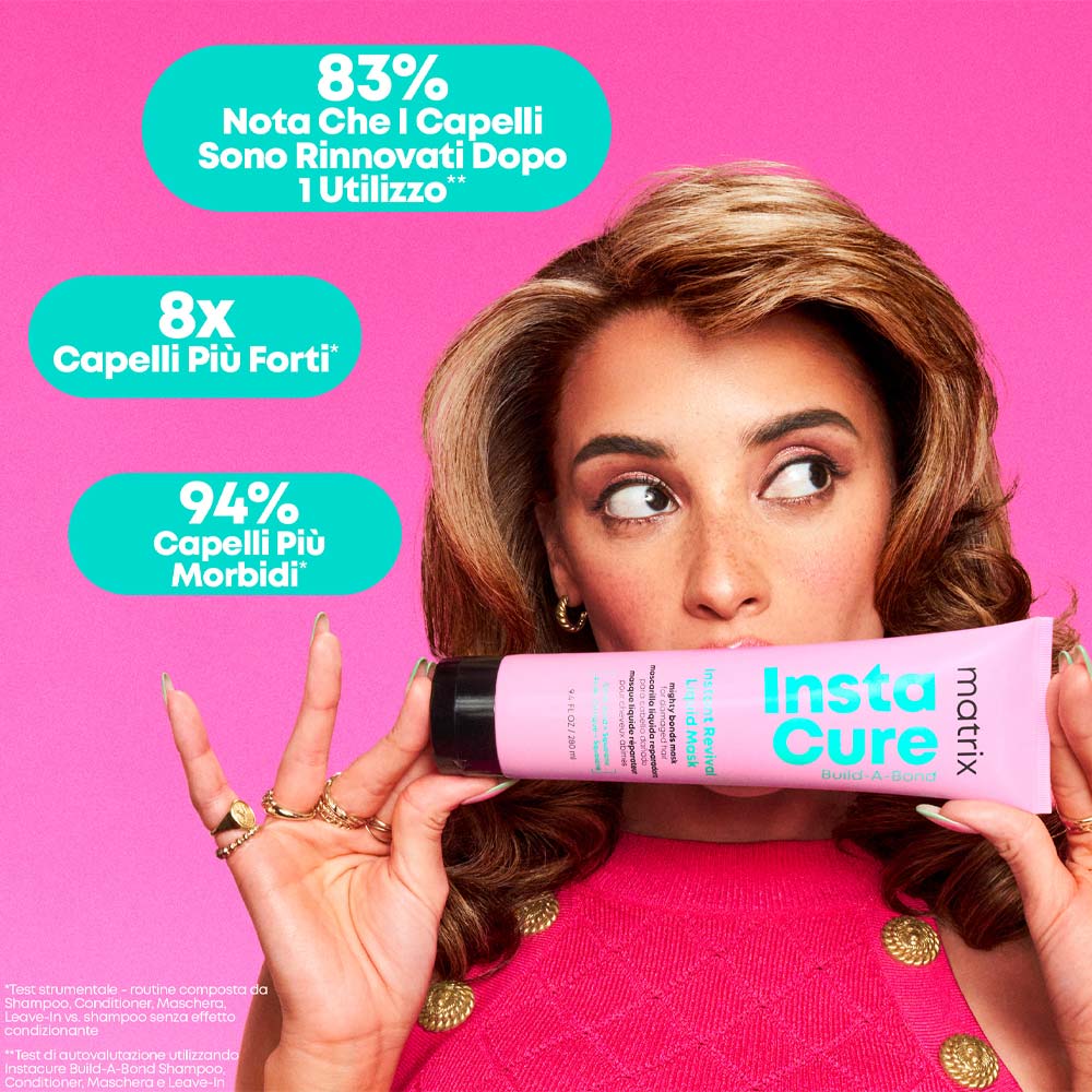 Matrix Instacure Build A Bond Mask 250ml - maschera riparatrice capelli danneggiati - Image 4