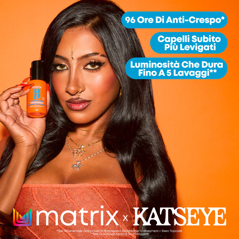 Matrix Haircare Mega Sleek 96h Anti-Frizz Topcoat 50ml - siero termoprotettore anti crespo - Image 2