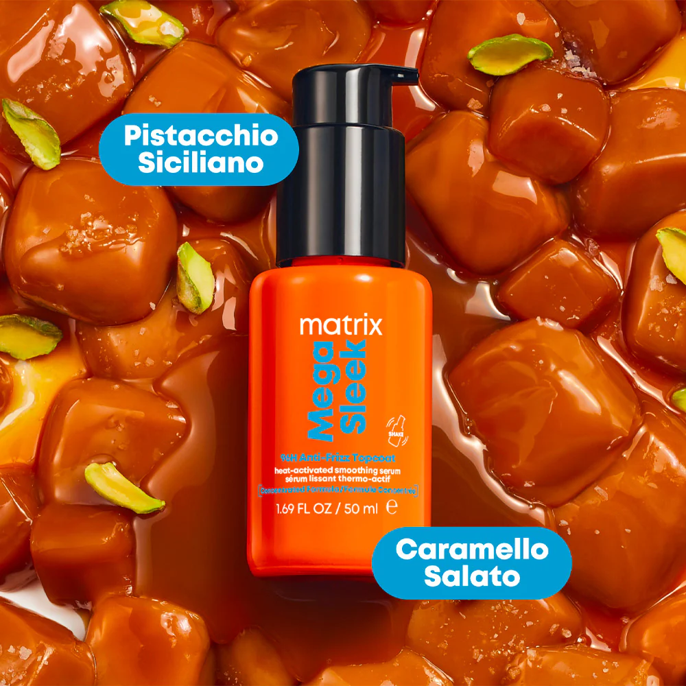 Matrix Haircare Mega Sleek 96h Anti-Frizz Topcoat 50ml - siero termoprotettore anti crespo - Image 9
