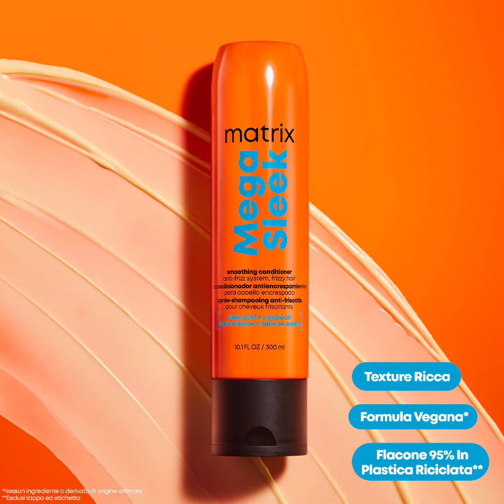 Matrix Haircare Mega Sleek Conditioner 300ml- balsamo anti crespo - Image 12