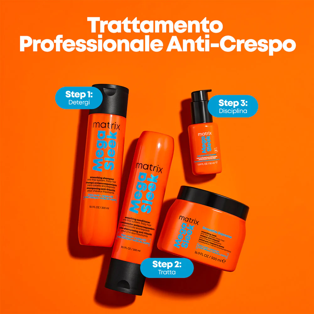 Matrix Haircare Mega Sleek Mask 500ml - maschera levigante anti-crespo - Image 9