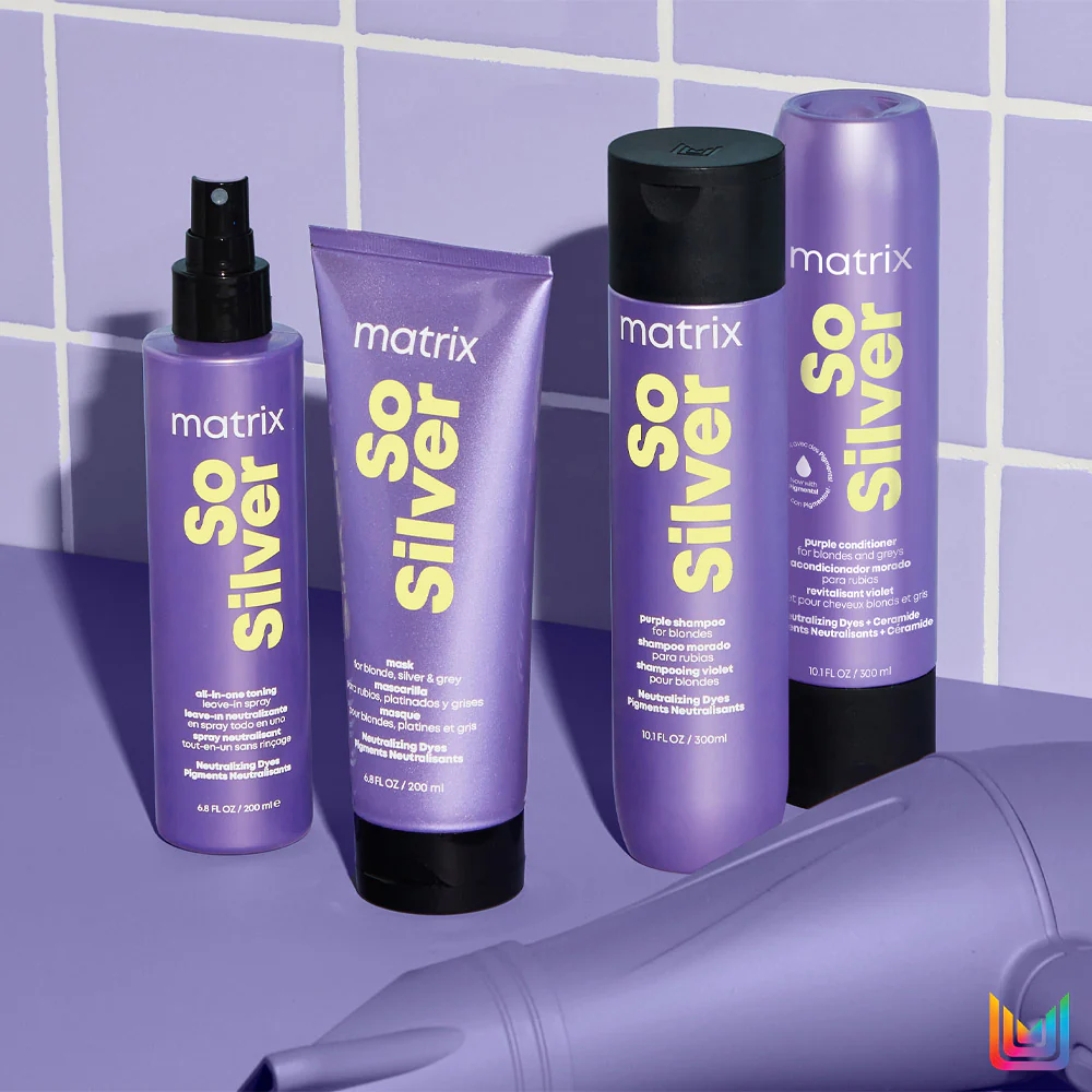 Matrix Haircare So Silver Conditioner 300ml - balsamo antigiallo - Image 3