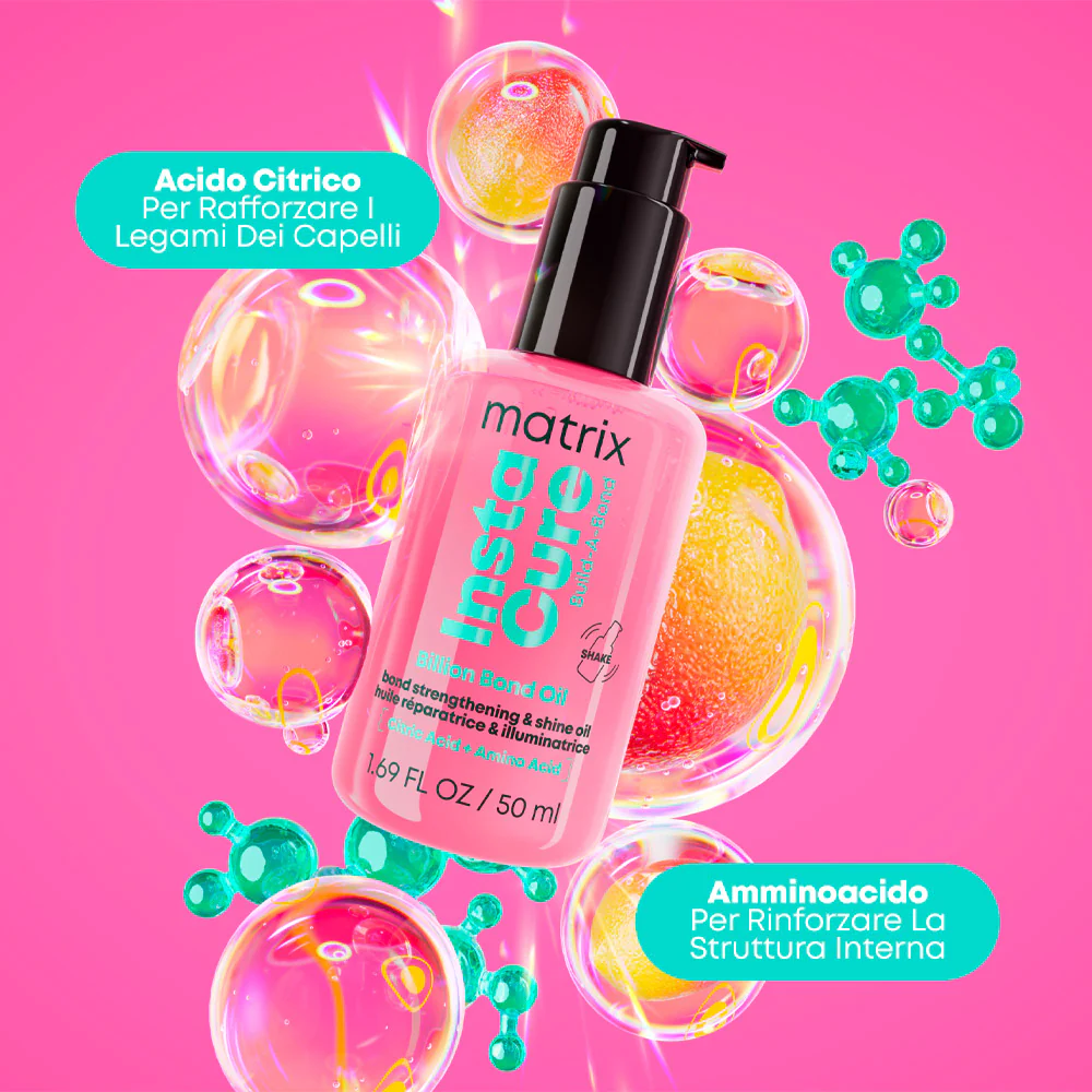 Matrix Instacure Build A Bond Oil 30ml - olio capelli danneggiati - Image 3