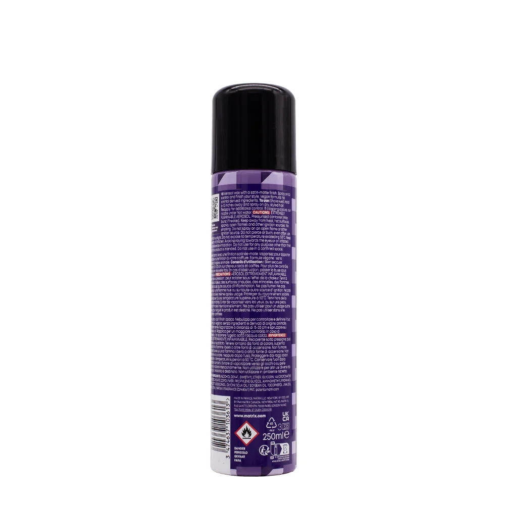 Matrix Styling Builder Wax Spray 250ml - cera spray modellante - Image 4
