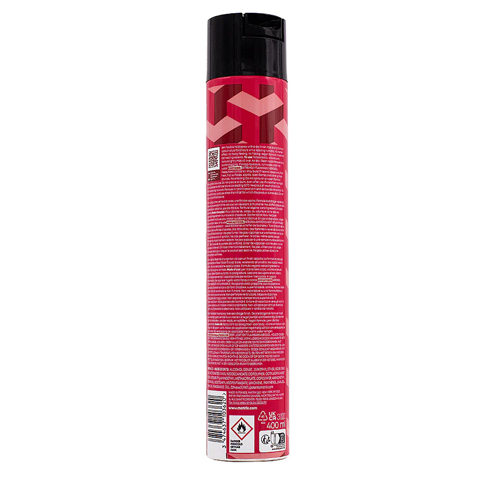 Matrix Styling Fixer Hairspray 400ml - lacca volumizzante - Image 5