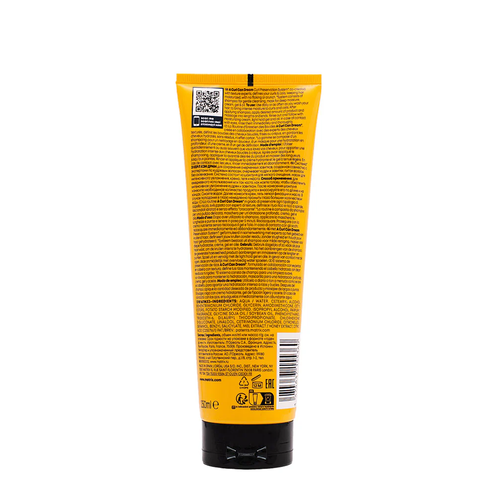 Matrix Haircare A Curl Can Dream Mask 250ml - maschera nutriente per capelli ricci e/o mossi - Image 3