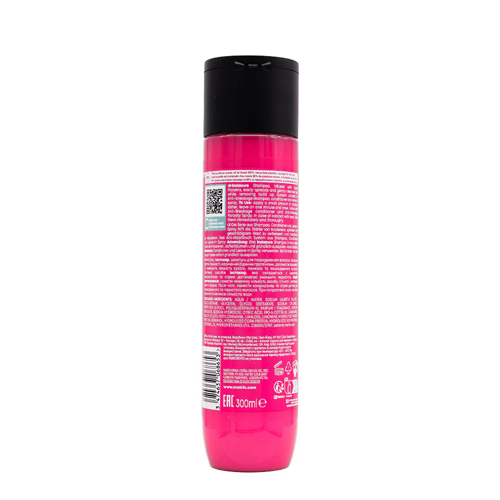 Matrix Haircare Instacure Shampoo 300ml - shampoo anti rottura per capelli danneggiati - Image 8