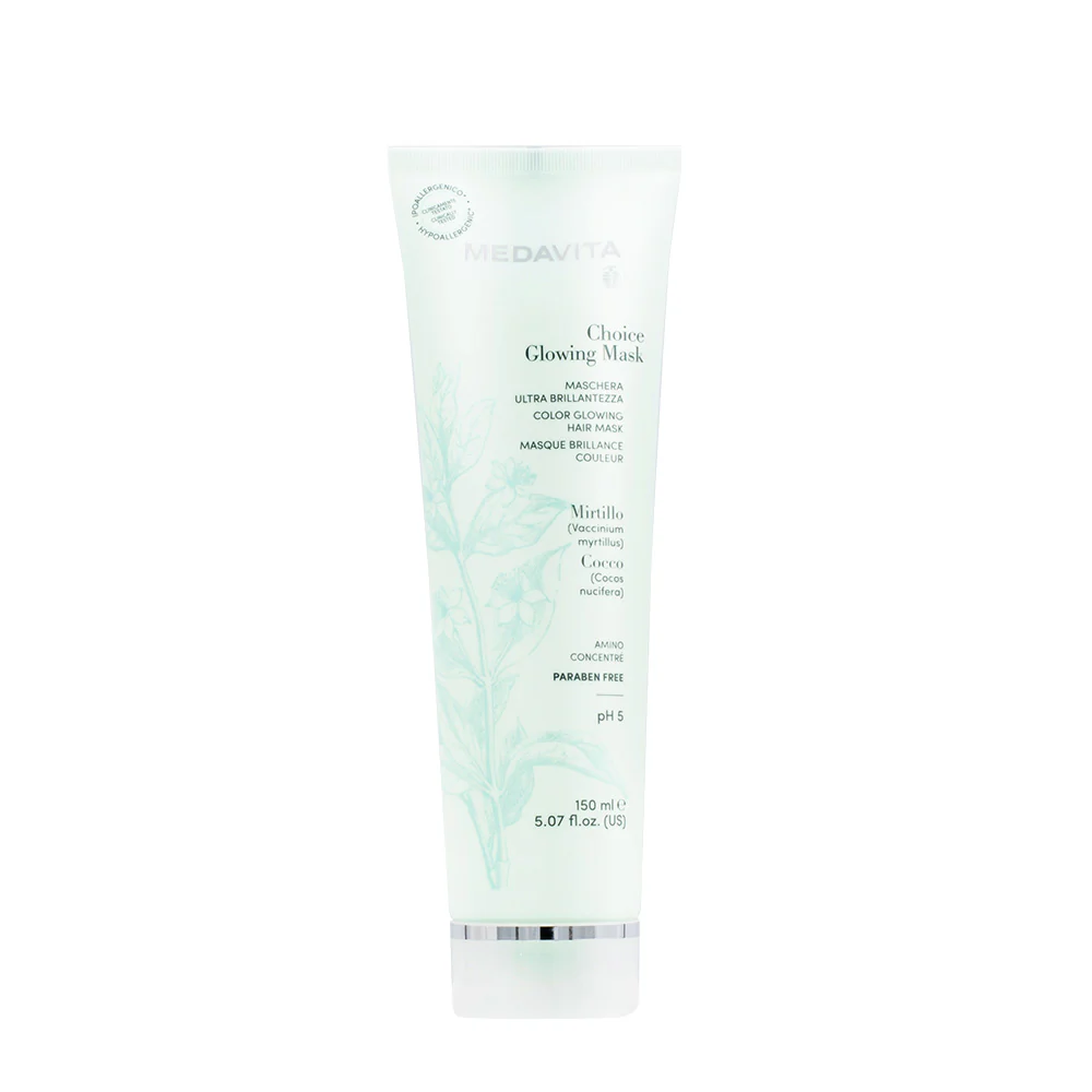 Medavita Choice Glowing Mask 150ml - maschera ultra brillantezza