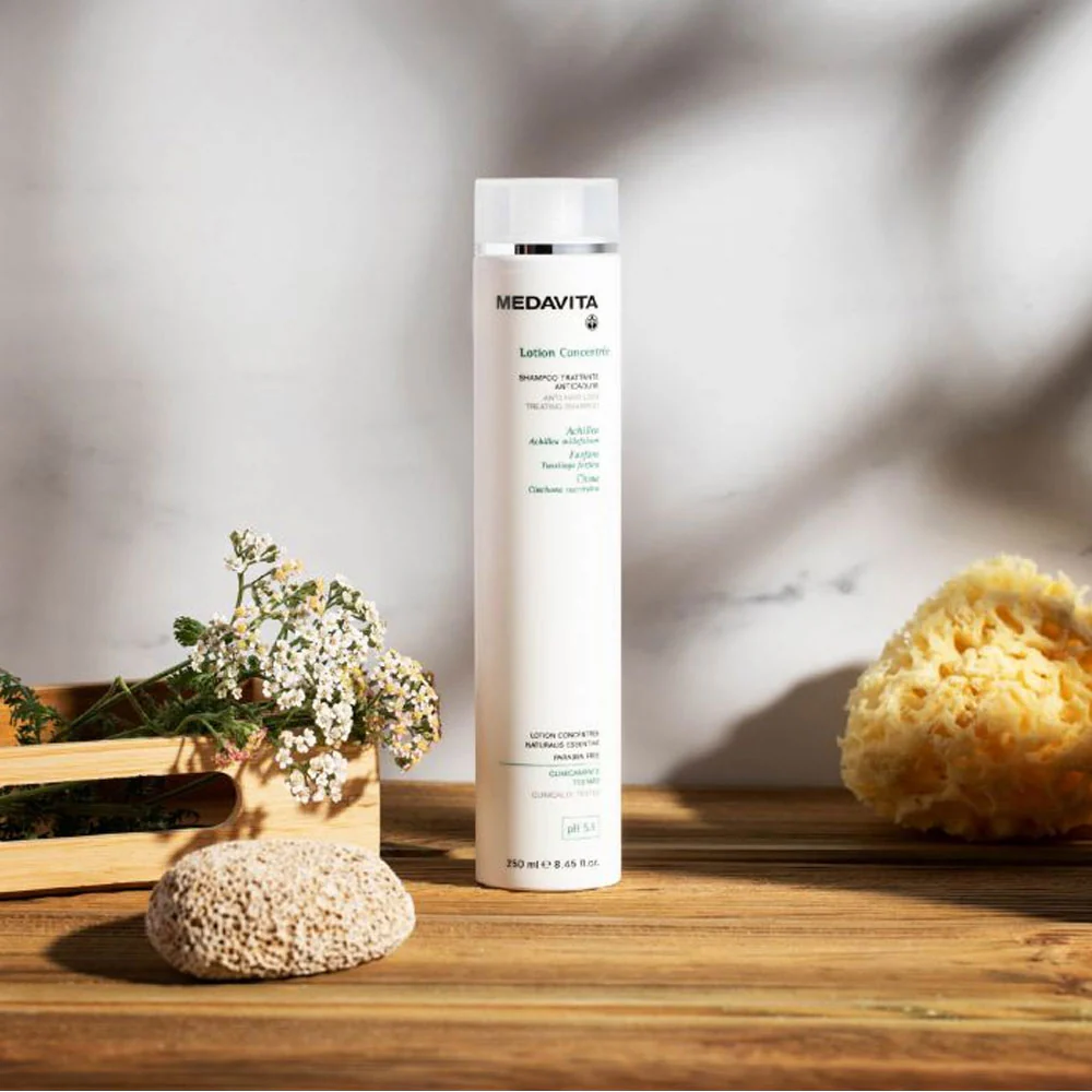 Medavita Cute Lotion Concentree Anti Hair Loss Treating Shampoo 55ml - shampoo trattante anticaduta pH 5.5 - Image 2