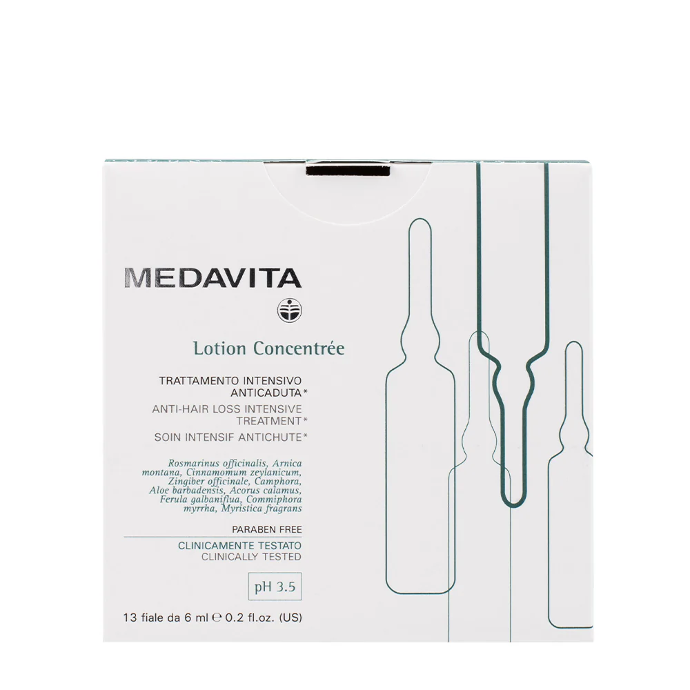 Medavita Cute Lotion Concentrée Anti Hair Loss Intensive Treatment 13x6ml - trattamento intensivo anticaduta pH 3.5