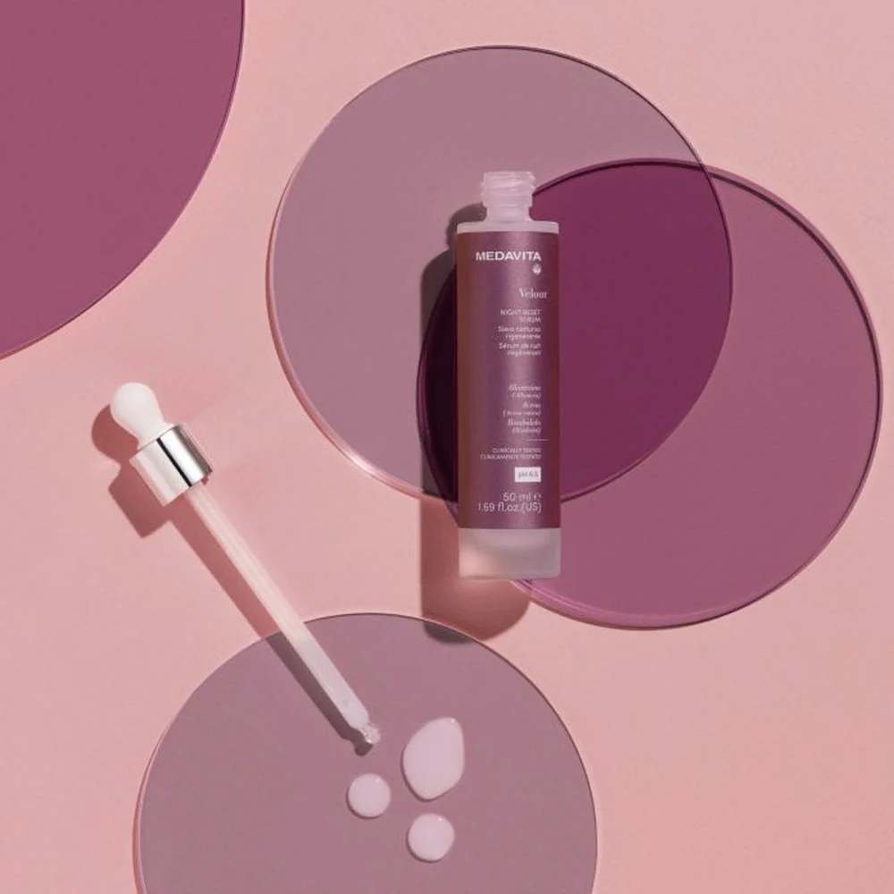 Medavita Cute Velour Night Reset Serum 50ml - siero notturno rigenerante - Image 2