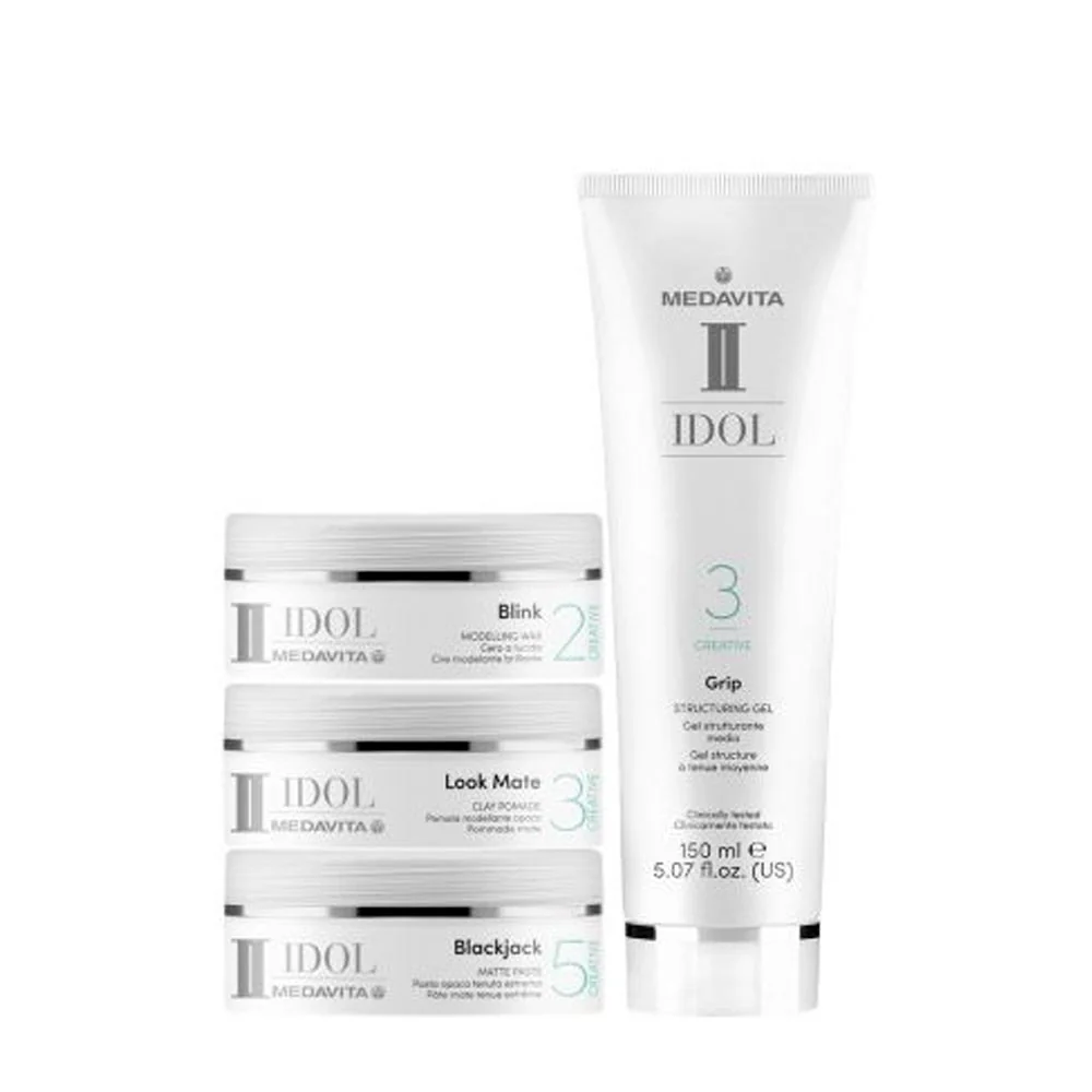 Medavita Idol Creative Grip Structuring Gel 3 150ml - gel strutturante medio - Image 2