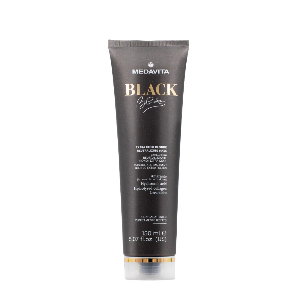 Medavita Lunghezze Blondie Black Extra Cool Blonde Neutralizing Mask 150ml - maschera neutralizzante biondi extra cool