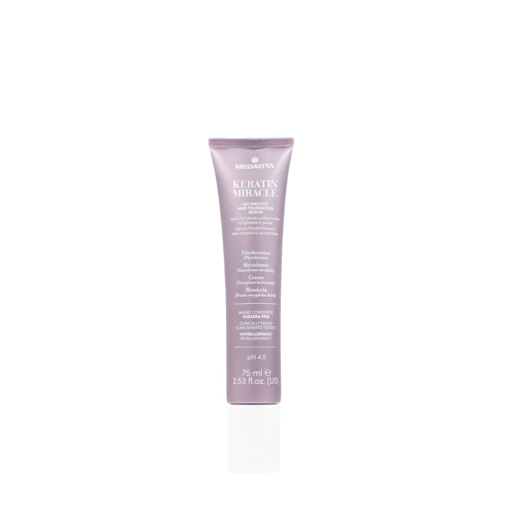 Medavita Lunghezze Keratin Miracle Go Smooth Hair Cream 75ml - siero lunghezze e punte