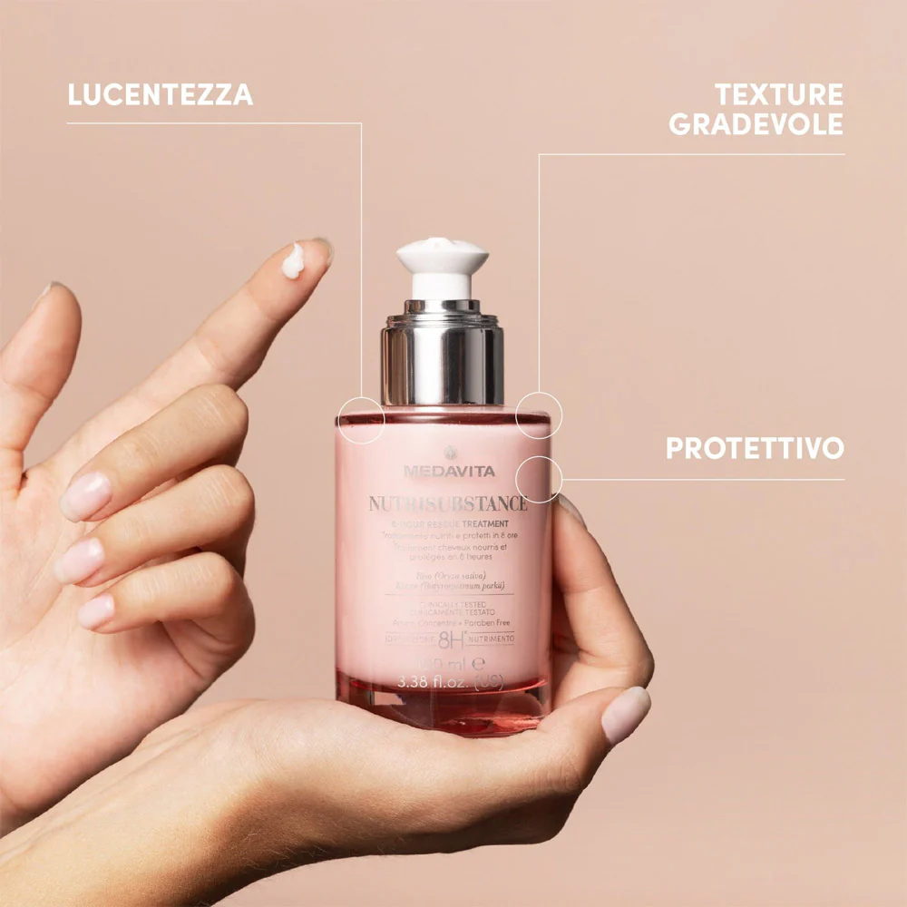 Medavita Lunghezze Nutrisubstance 8 Hour Rescue Treatment 100ml- crema nutriente notturna - Image 2