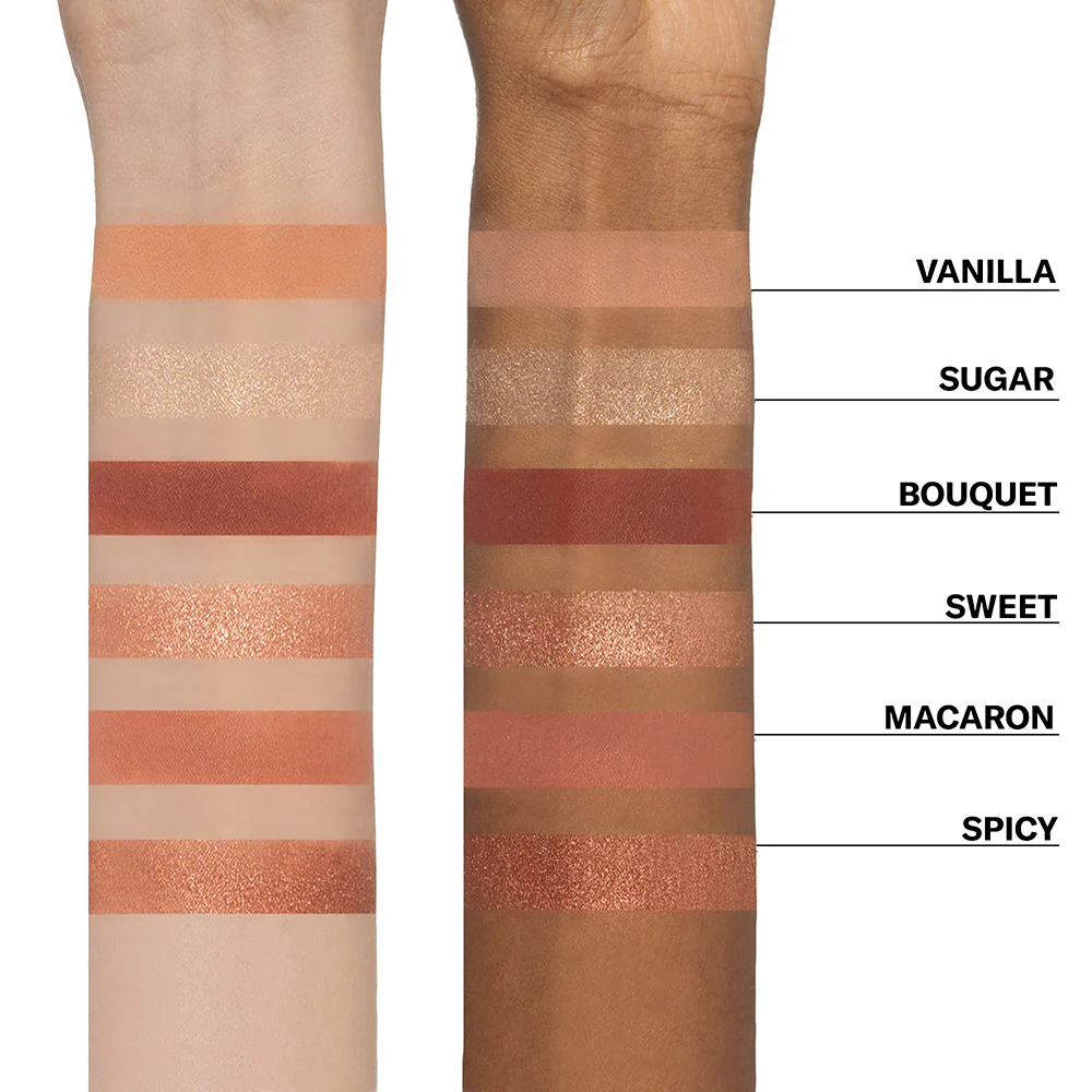 Mesauda Beauty Bare Harmony Palette 204 Delicious Rose 6gr - palette 6 ombretti - Image 3