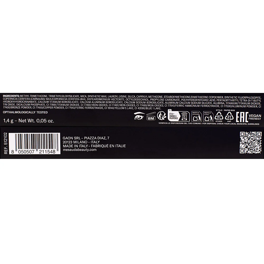 Mesauda Beauty Drawmatic Shadow 102 Meringue 1.4gr - ombretto stylo multiuso - Image 7